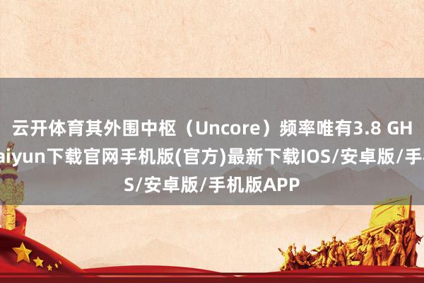 云开体育其外围中枢（Uncore）频率唯有3.8 GHz-开云kaiyun下载官网手机版(官方)最新下载IOS/安卓版/手机版APP